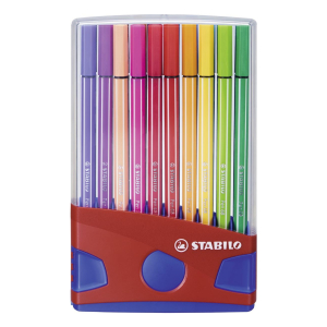 STABILO Pen 68 Filzstift - 1 mm - 20er ColorParade...