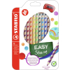 STABILO EASYcolors - ergonomischer Dreikant-Buntstift - 12 Stück - Rechtshänder
