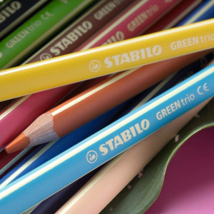 STABILO GREENtrio - ergonomischer Buntstift - 12 Stück