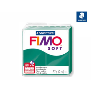 STAEDTLER FIMO soft 8020 Modelliermasse - smaragd - 57 g