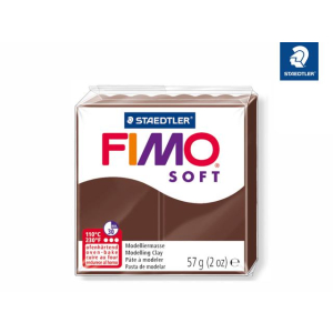 STAEDTLER FIMO soft 8020 Modelliermasse - schokolade - 57 g