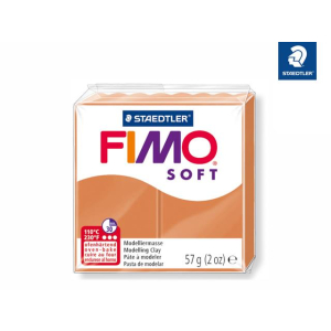 STAEDTLER FIMO soft 8020 Modelliermasse - cognac - 57 g