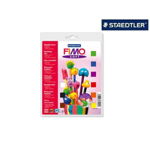 STAEDTLER FIMO soft 8023 Modelliermasse-Set - Basicpack