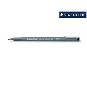 STAEDTLER pigment liner 308 Fineliner - 0,8 mm - schwarz
