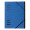 Pagna Ordnungsmappe 12-teilig Karton blau