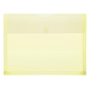 FolderSys PP-Umschlag A4, Dehnfalten, trans gelb, 1 Stück