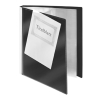 FolderSys Präsentations-Sichtbuch, 30 Hüllen, A4, PP schwaz