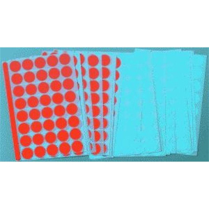 Legamaster Legamaster Klebepunkte, Rund, Durchmesser 19 mm, Rot und Blau, 1040 Stück