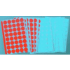 Legamaster Legamaster Klebepunkte, Rund, Durchmesser 19 mm, Rot und Blau, 1040 Stück