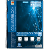 STYLEX Collegeblock - DIN A4 - liniert - Lineatur 27 - 80 Blatt