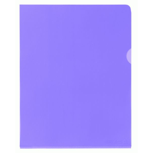 Oxford Sichthülle Premium PVC violett 25 Stück