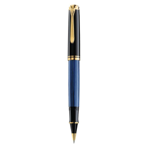 Pelikan Souverän R400 Tintenroller - schwarz - blau