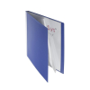 FolderSys Sichtbuch, 10 Hüllen, PP, blau