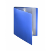 FolderSys Sichtbuch flexibel, 10 Hüllen, A4, PP blau