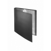 FolderSys Soft-Sichtbuch flexibel, 30 Hüllen, A4, PP schwarz, 1 Stück