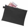VELOFLEX Banktasche Reißverschlusstasche - DIN A5 - Stoff - schwarz