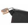 VELOFLEX Banktasche Reißverschlusstasche - DIN A4 - Stoff - schwarz