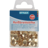 STYLEX Reissbrettstifte - gold - 100er Schachtel