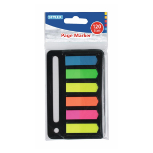 STYLEX Page-Marker - farbig - 120 Flaggen