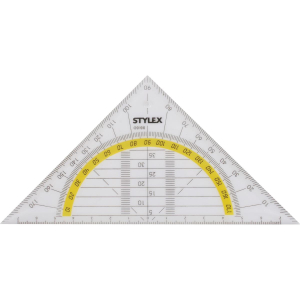 STYLEX Geometriedreieck - 14 cm