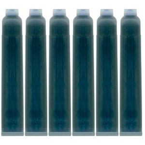 STYLEX Tintenpatronen - blau - 100er Kunststoffbox