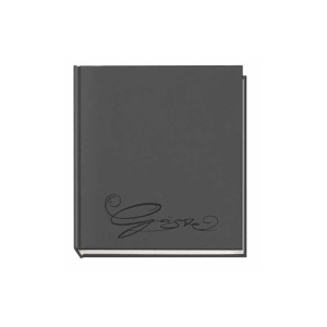 VELOFLEX Gästebuch - 205 x 240 mm - 144 Seiten - grau