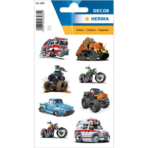 Herma 3085 DECOR Sticker -  American Cars - 24 Stück