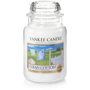 Yankee Candle Classic Large Jar Clean Cotton 623g