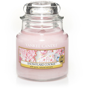 Yankee Candle Classic Small Jar Snowflake Cookie 104g