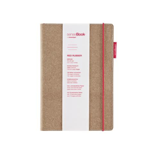 transotype senseBook Red Rubber -  M liniert