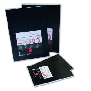 Hahnem&uuml;hle Sketch Booklet Black - 140 g/m&sup2; -...