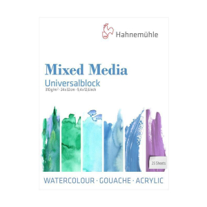Hahnemühle Mixed Media Universalblock - 310 g/m² - 24 x 32 cm - 25 Blatt