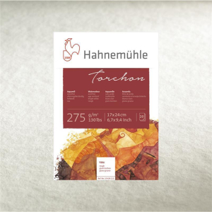 Hahnemühle Torchon Aquarellbogen - 275 g/m² - 50 x 65 cm - 10 Bogen