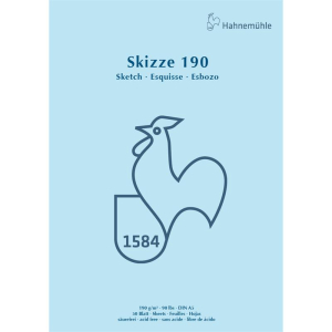 Hahnemühle Skizze 190 Skizzenblock - 190 g/m² -...