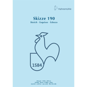 Hahnemühle Skizze 190 Skizzenblock - 190 g/m² -...