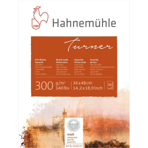 Hahnemühle Turner Aquarellblock - 300 g/m² -...