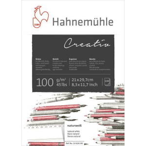 Hahnemühle Creativ Zeichenblock - 100 g/m² - DIN A3 - 100 Blatt