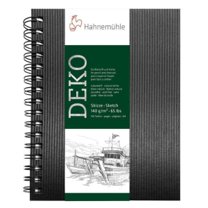 Hahnemühle Deko Skizzenbuch - 140 g/m² - DIN A5 - 62 Blatt
