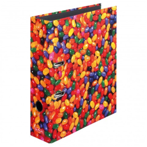 herlitz maX.file Motivordner  - DIN A4 - 8 cm - Jelly Beans