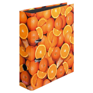 herlitz maX.file Motivordner  - DIN A4 - 8 cm - Orangen