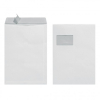 herlitz Versandtasche - DIN C4 - 90 g/m² - weiß - mit Fenster - 10 Stück