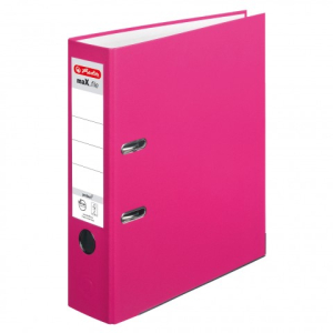 herlitz maX.file protect Ordner - DIN A4 - 8 cm - pink