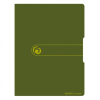 herlitz Sichtbuch Recycling - DIN A4 - PP - 20 Hüllen - dunkelgrün