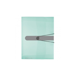 herlitz Sammelbox - DIN A4 - PP - 4 cm - transparent minze