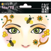 Herma 15304 FACE ART Sticker - Honey - Bee