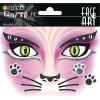 Herma 15310 FACE ART Sticker - Pink Cat