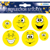 Herma 19197 Reflektorsticker - Happy Face - 6 Sticker