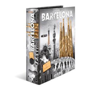 Herma 7177 Motivordner - DIN A4 - Karton - Städte - Barcelona