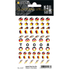 Herma 15167 CLASSIC NAIL TATTOO Sticker - Deutschlandfahne