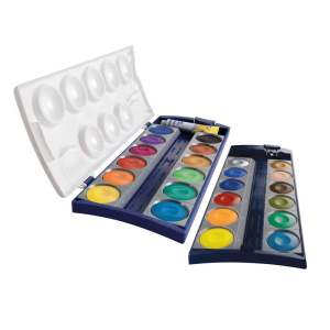 Pelikan Deckfarbkasten - 24 Farben - mit Deckweiß